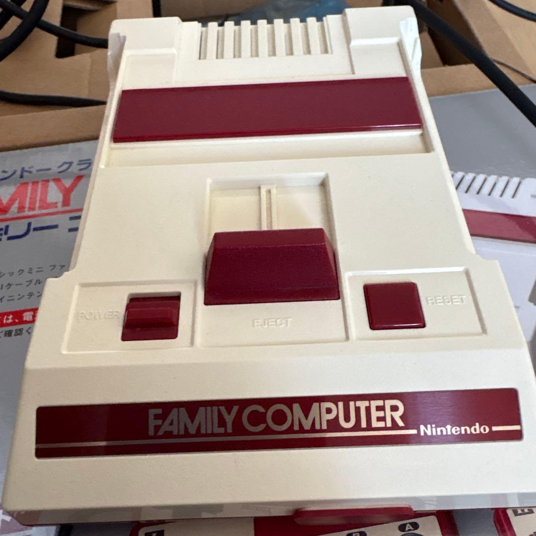 【美品】ミニファミリーコンピュータ&ミニスーパーファミコンセット