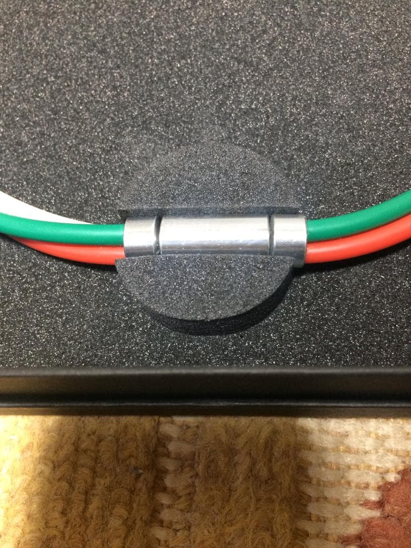 SEV Looper ネックレス type 3M 緑×赤×白 サイズ44cm