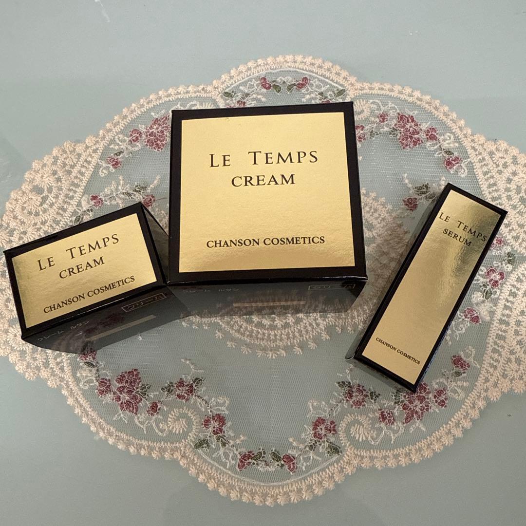 LE TEMPS CREAM & ミニチュアセット新品