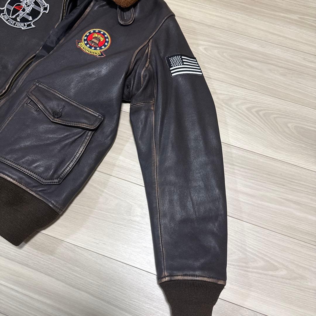 HOUSTON ヒューストン ビンテージ G-1レザージャケット