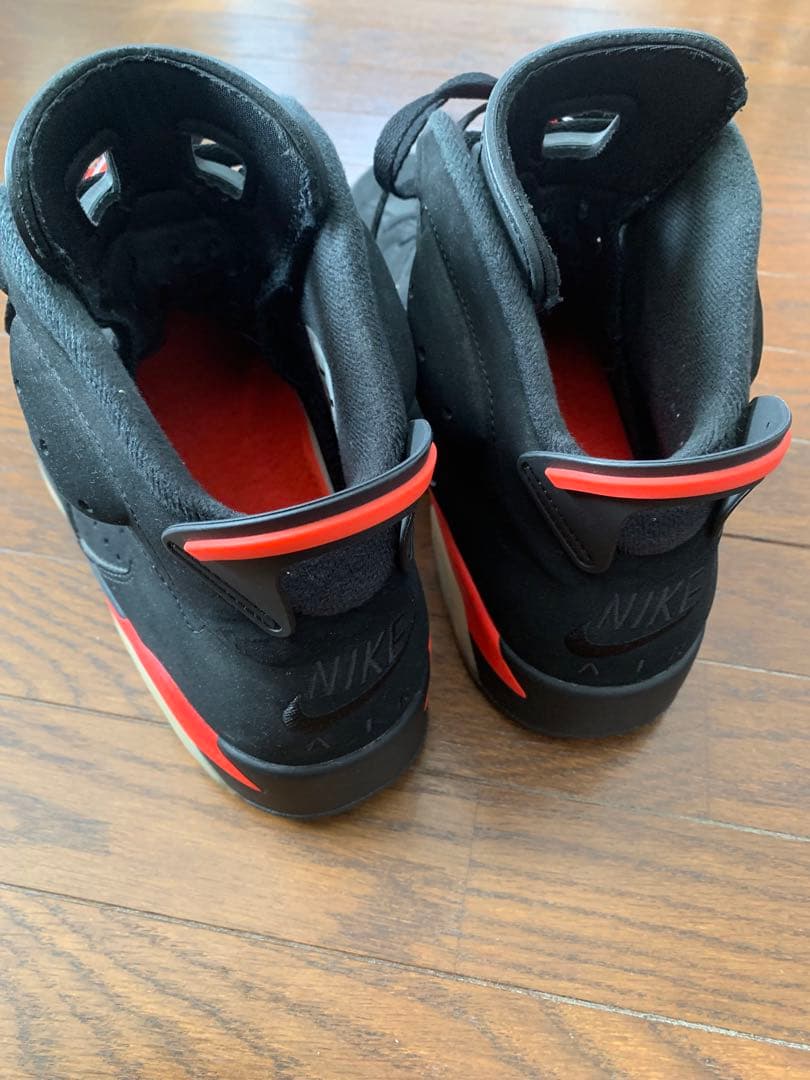 NIKE ナイキ エアジョーダン6 インフラレッド ブラック 28.5cm