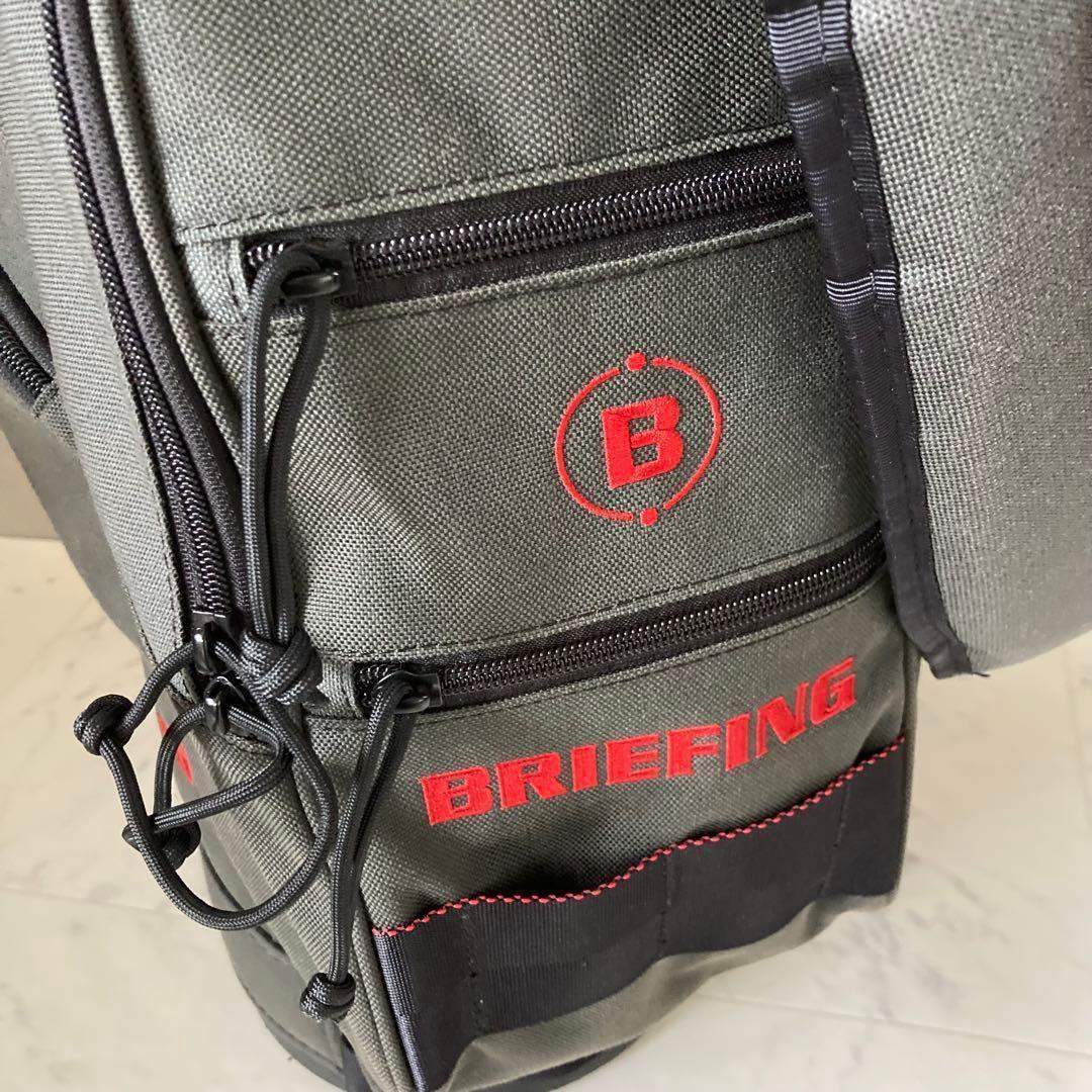 ⛳️極美品 ブリーフィング ゴルフ CR-8 キャディバッグ グレー
