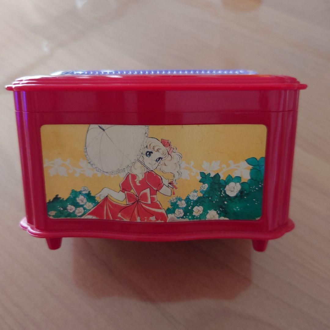 キャンディキャンディ オルゴール 赤 (指輪付き)