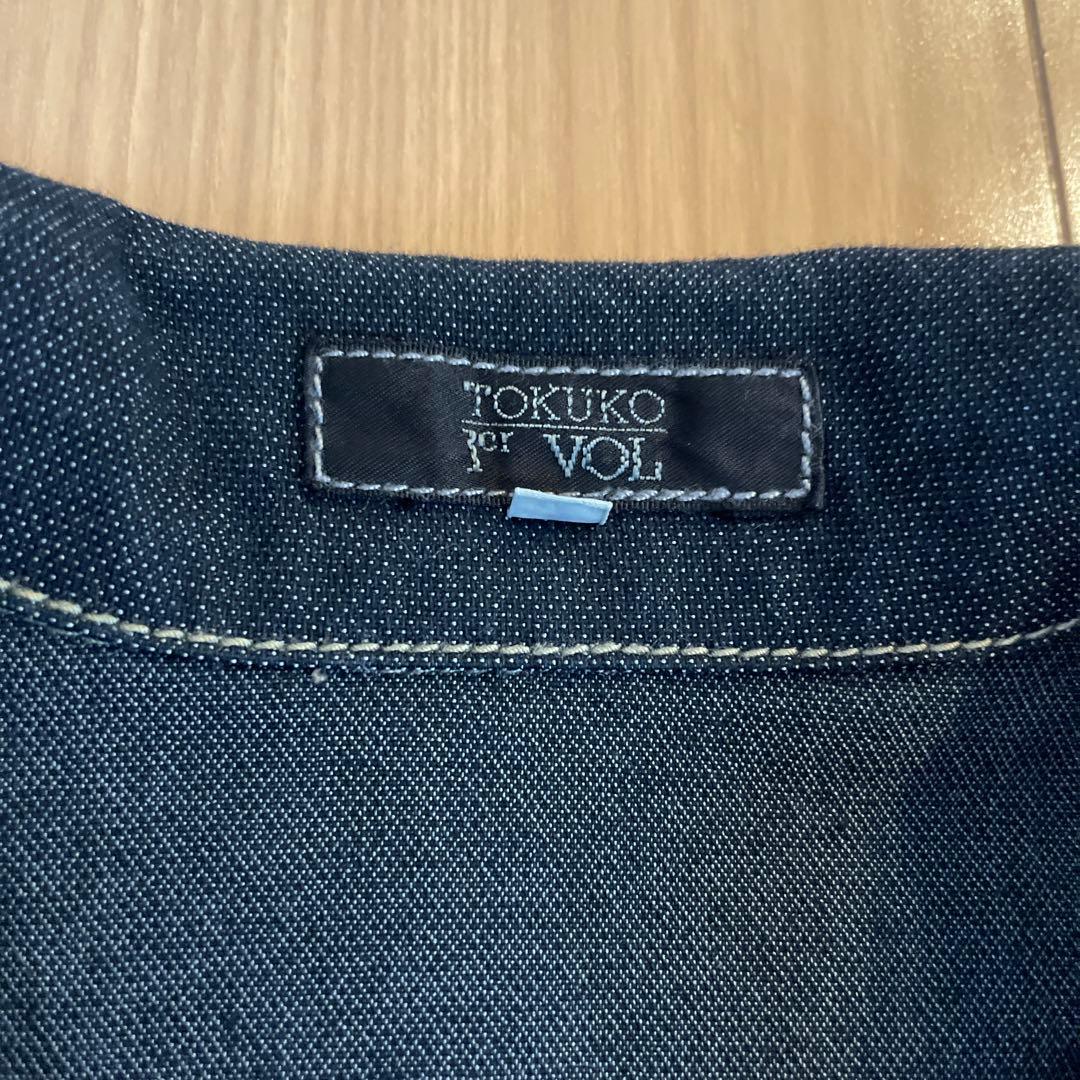 【TOKUKO 1er VOL】トクコプルミエヴォル　デニムジャケット　9号