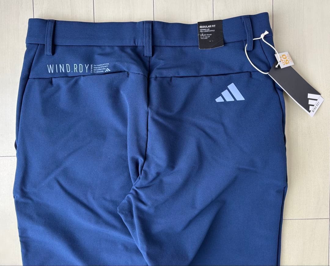 adidas WIND.RDY ゴルフパンツ ネイビー　82