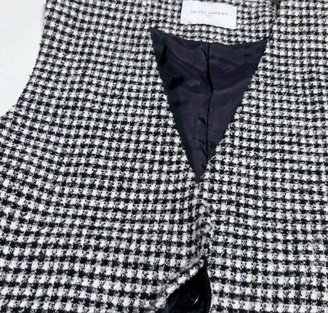 UNITED ARROWS ループツイード ジレ ベスト