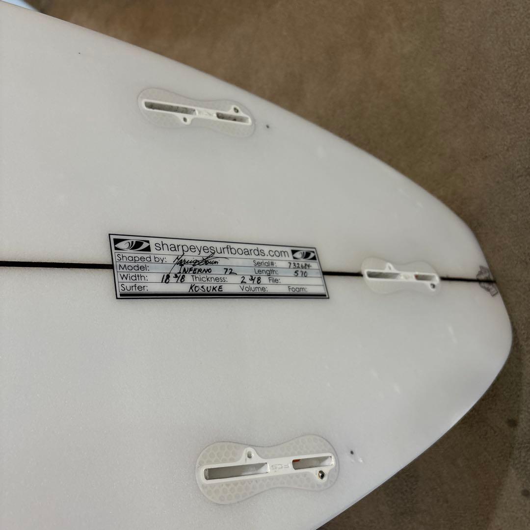 SHARP EYE INFERNO72 シャープアイ 5'10\"