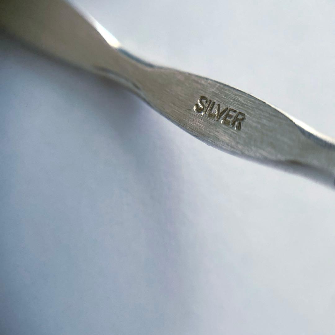 アガット　シルバー　バングル　ブレスレット　silver925 デザイン