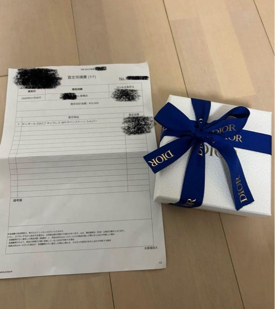 DIOR ディオール Clair D Lune ネックレス