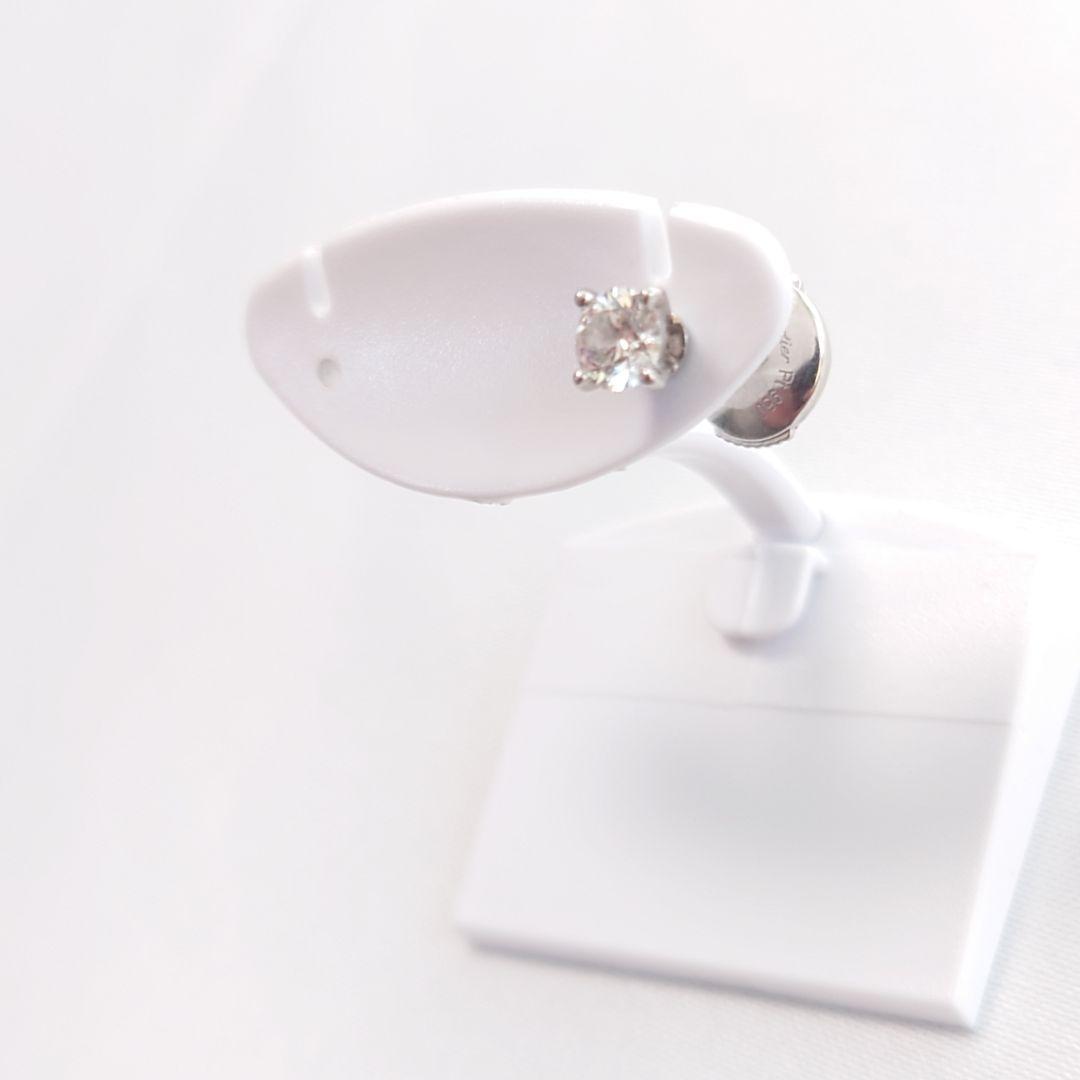 【美品】カルティエ ソリテール ダイヤモンド ピアス 片耳用 5694