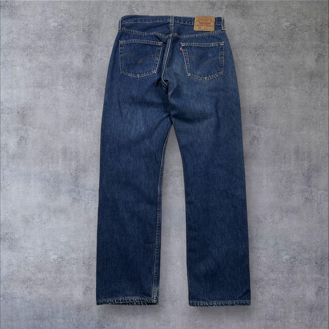 90s-00s USA製 最終期 501 ボタン裏553 サンベニート W34