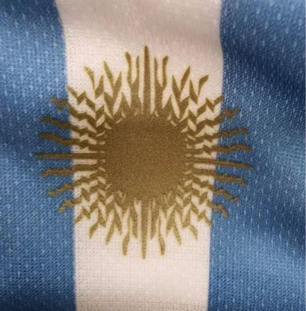アルゼンチン代表２０２２W杯決勝　マッチデイ付き＆ W杯パッチ付き メッシ＃１０