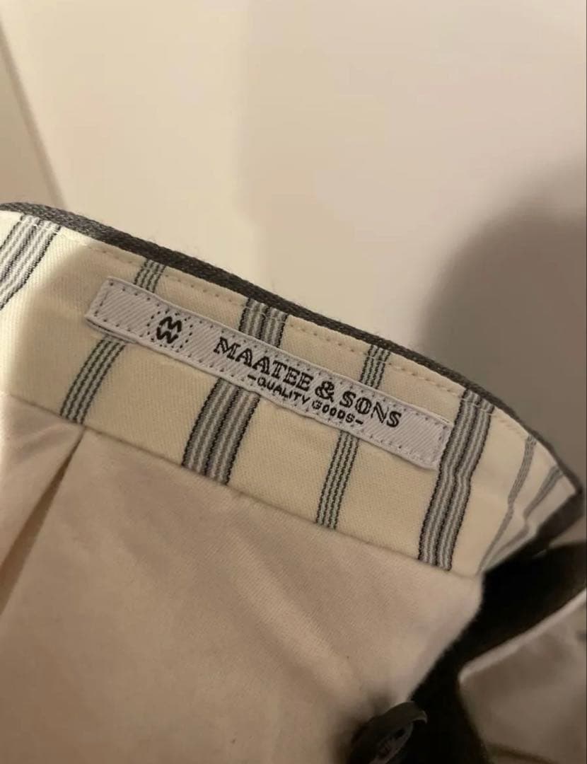 新品maatee&sons シラハマshirahama 25aw size1