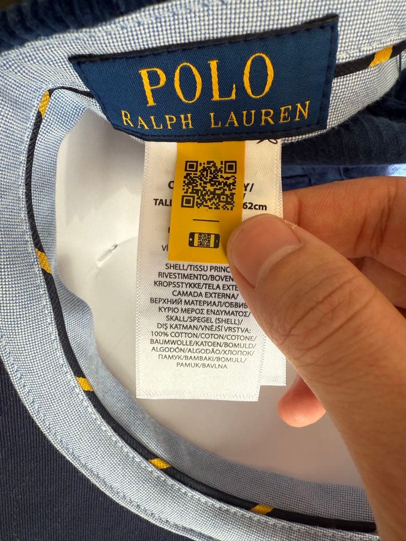 Polo Ralph Lauren コーデュロイキャップ ネイビー