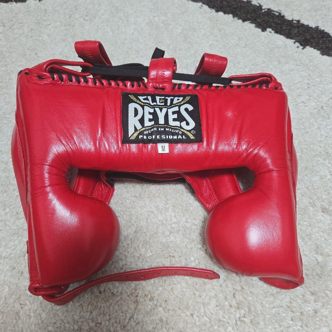 まー　CLETO REYES ヘッドギア M 赤　未使用
