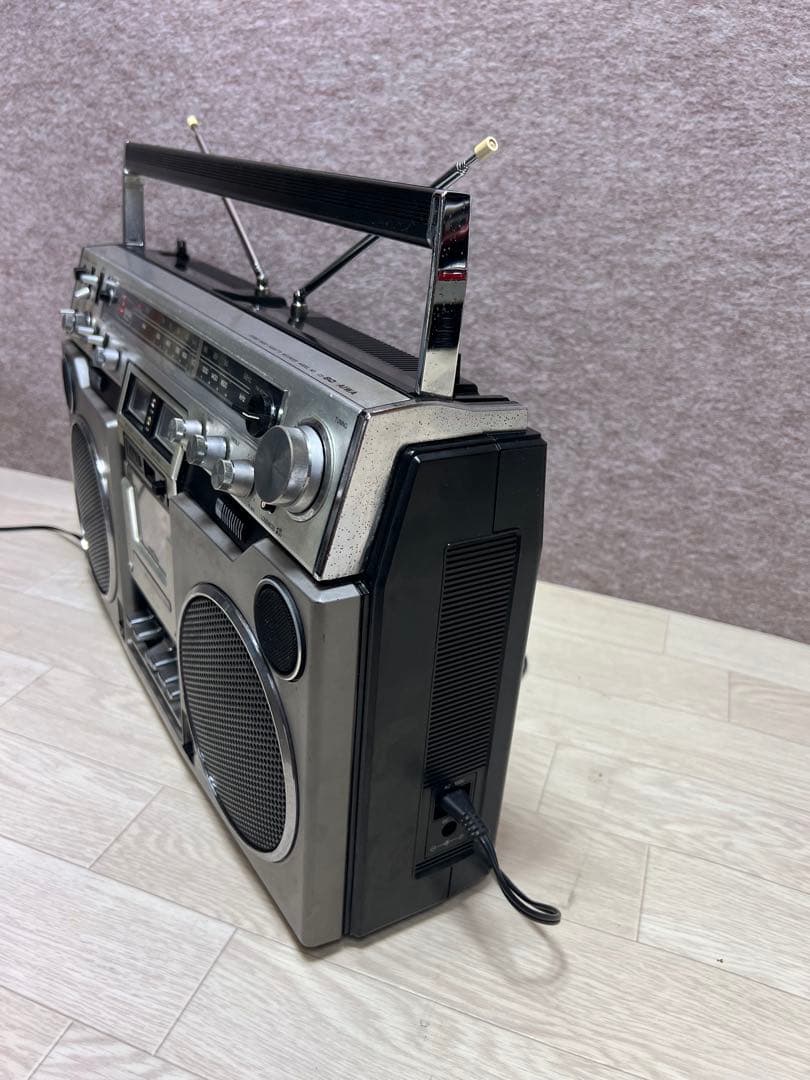 希少AIWAラジカセ CS-80 昭和レトロ ラジカセ 中古動作品 ビンテージ