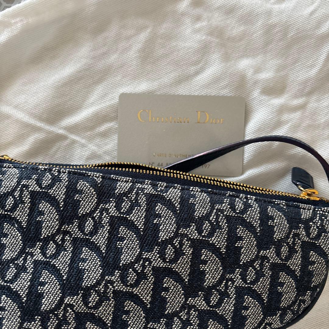 Christian Dior トロッターサドルバッグ