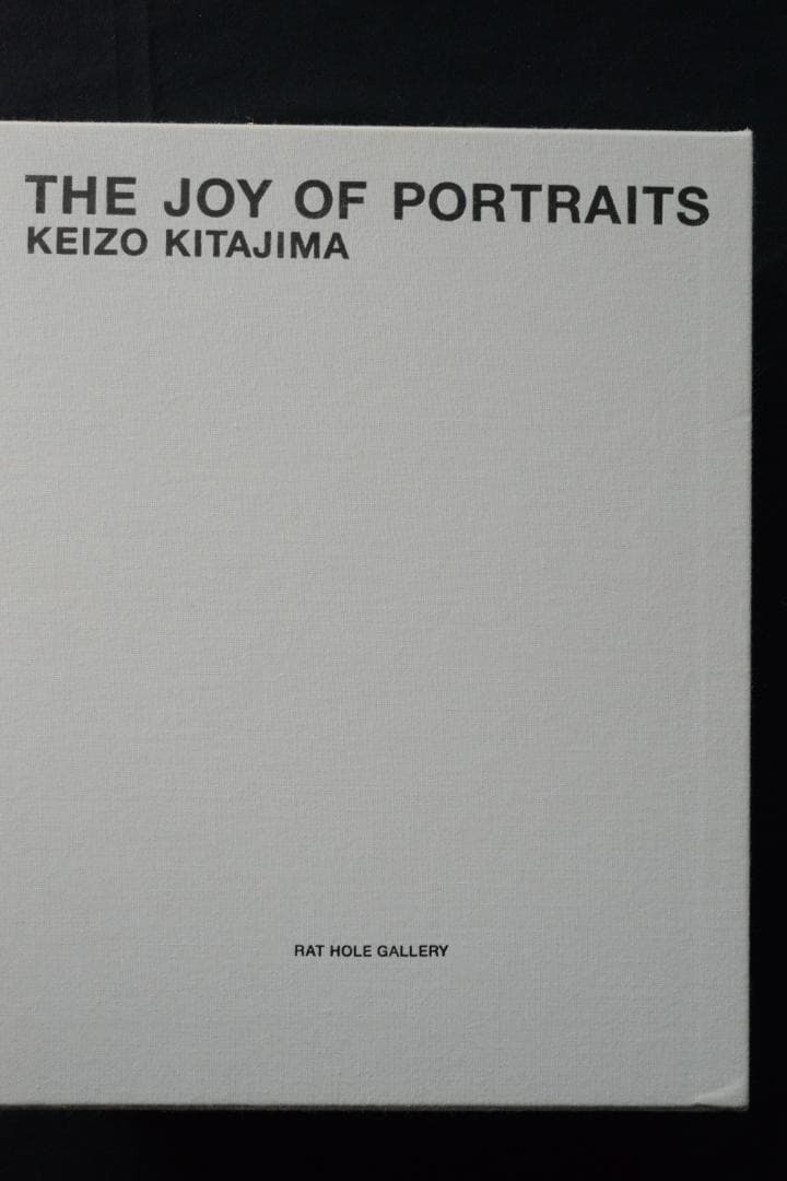 【Keizo Kitajima: THE JOY OF PORTRAITS】新品