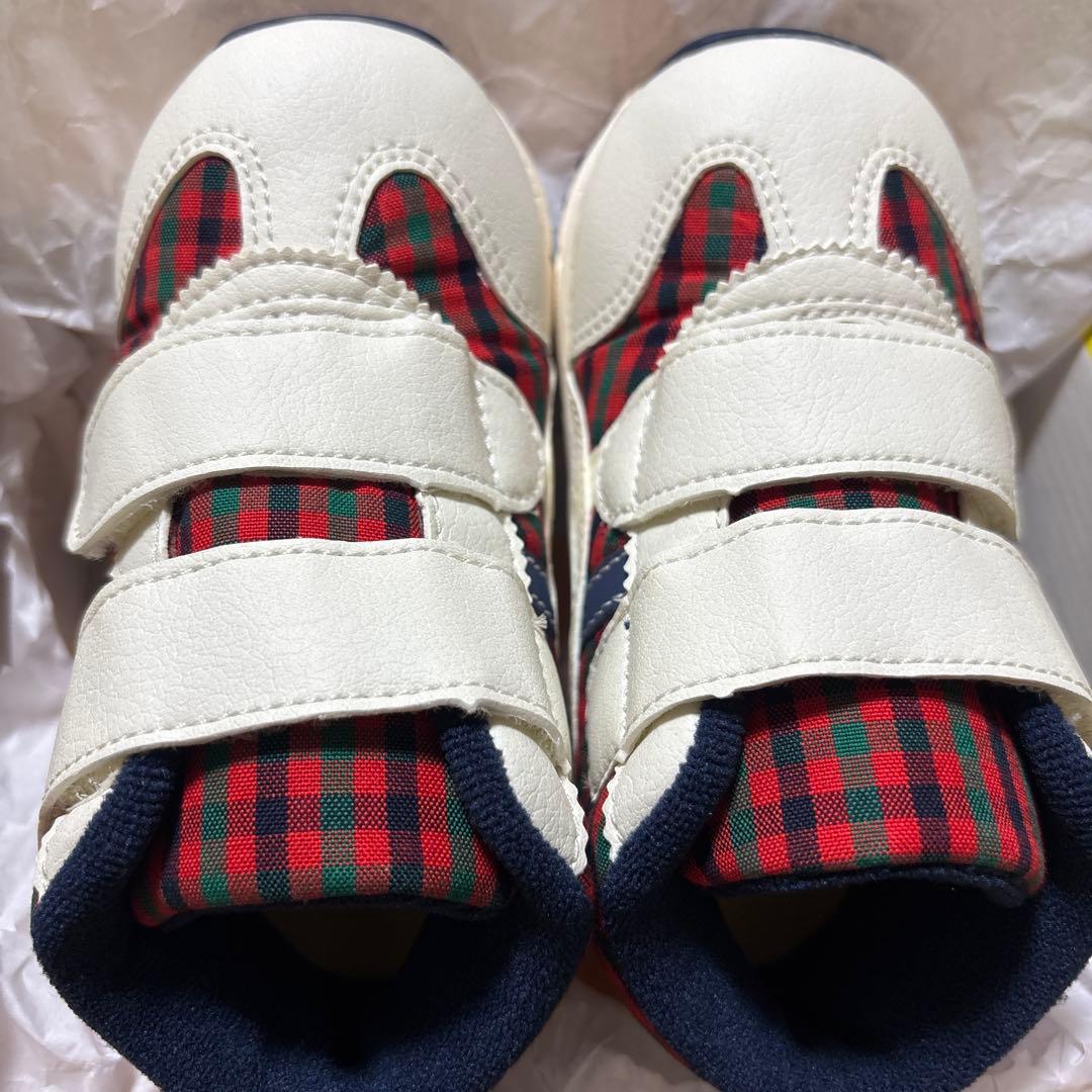 【新品タグ付き】ファミリア アシックス × familiar ベビースニーカー