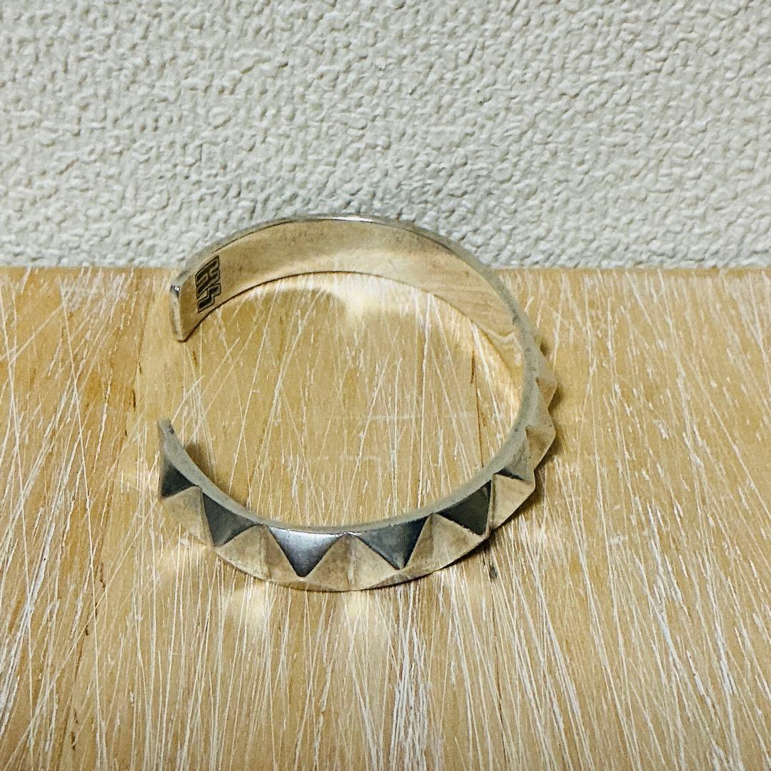 HYSTERIC GLAMOURスタッズ バングル ブレスレット SV925