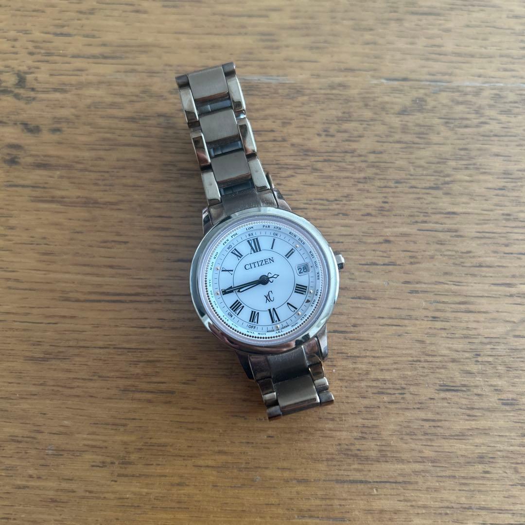 CITIZEN XC クロスシー　腕時計　EC1144-51W サクラピンク