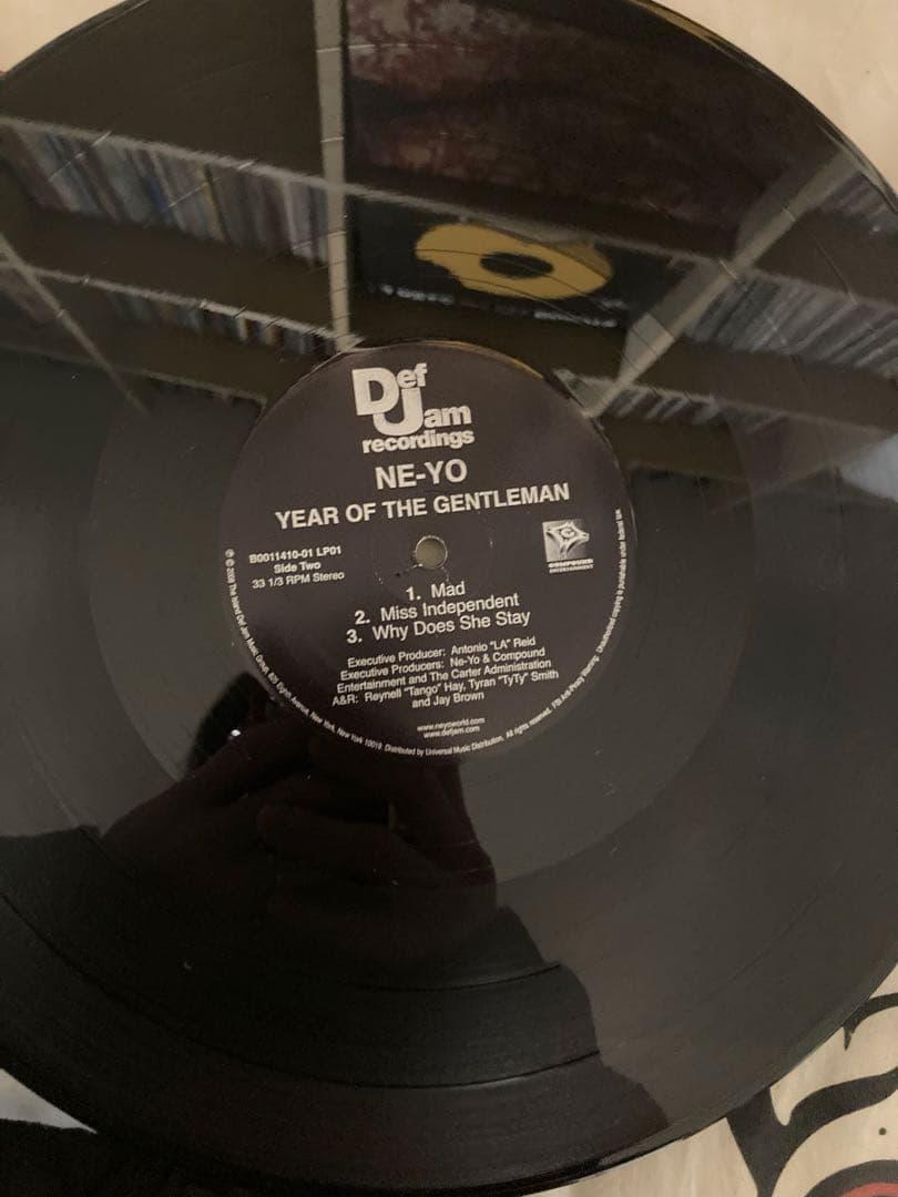 洋楽 NE-YO Year of the Gentleman LP