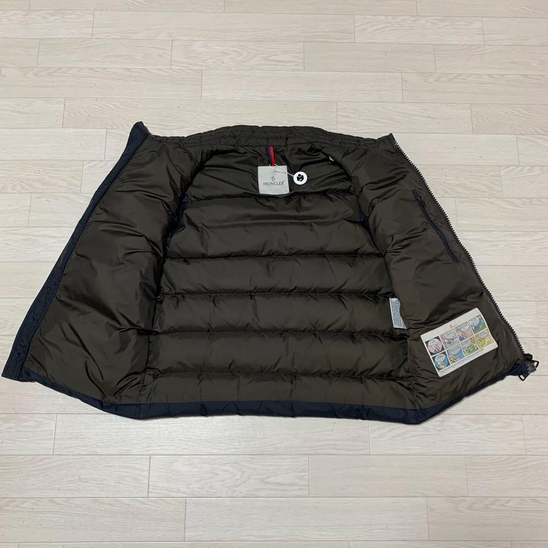 鑑定済★ モンクレール　 DUPRES ダウンベスト　2 ネイビー　5D98
