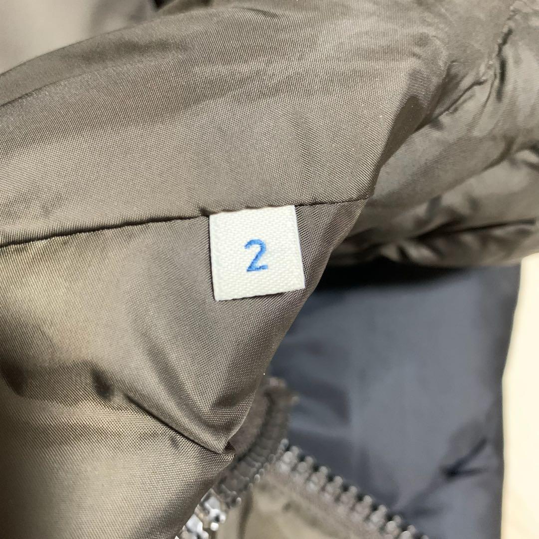 鑑定済★ モンクレール　 DUPRES ダウンベスト　2 ネイビー　5D98