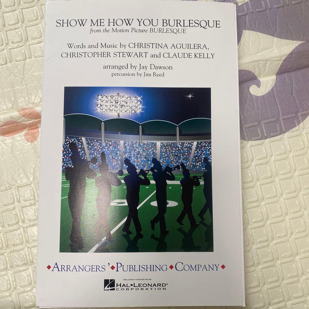 【貴重/輸入譜】SHOW ME HOW YOU BURLESQUE