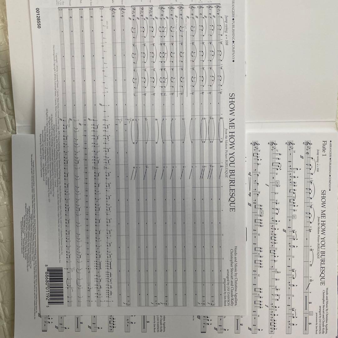 【貴重/輸入譜】SHOW ME HOW YOU BURLESQUE