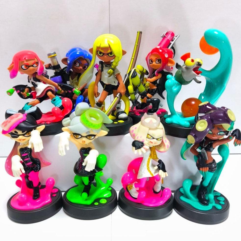 スプラトゥーン amiibo 9体 テンタクルズ シオカラーズ イカガール