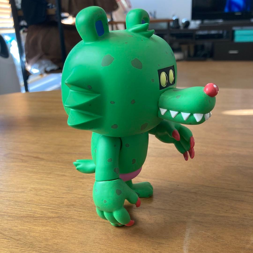 T9G フルーツオオカミ ベリーくん 緑Ver. ソフビ フィギュア 限定