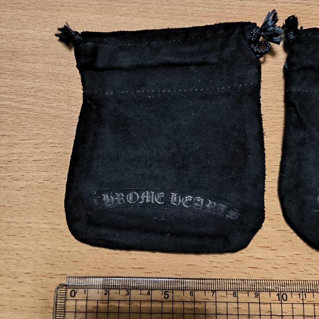 クロムハーツ　オールドポーチ　巾着　牛革　大サイズ　6つセット