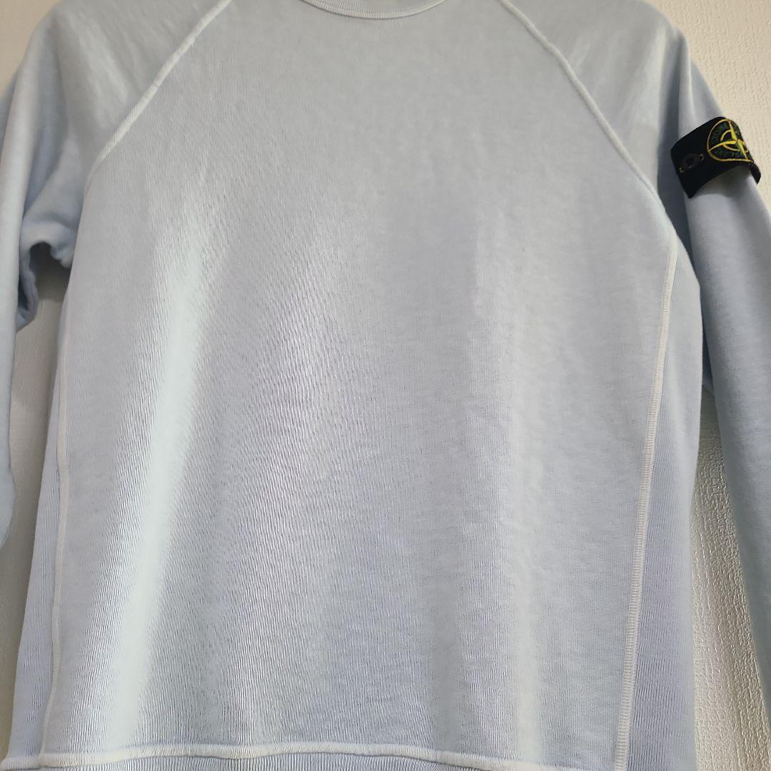 Stone  ストーンアイランド ラグラン 水色 トレーナー S