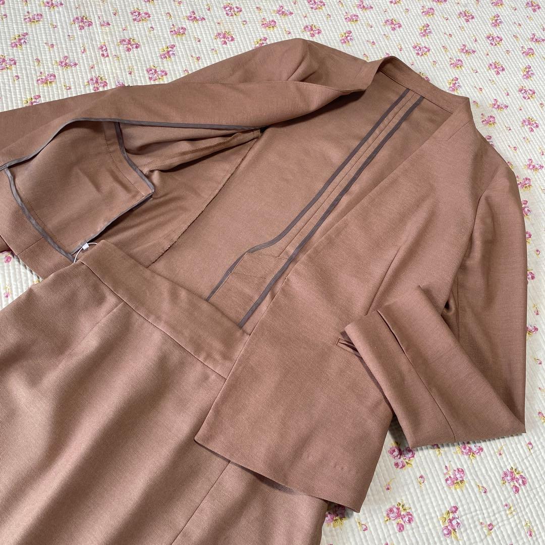 グリーンレーベル Vカラー ノーカラー スーツ 上38下40 W72 DMW