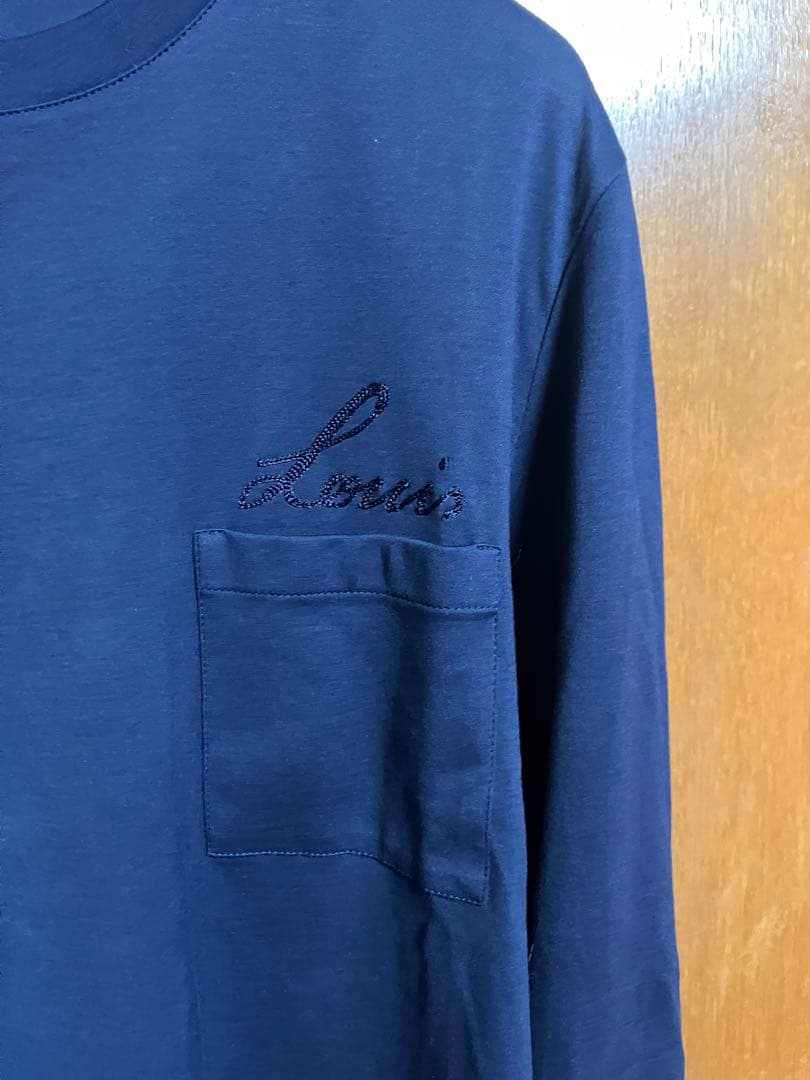 Louis Vuitton ✨️ネイビー 長袖Tシャツ
