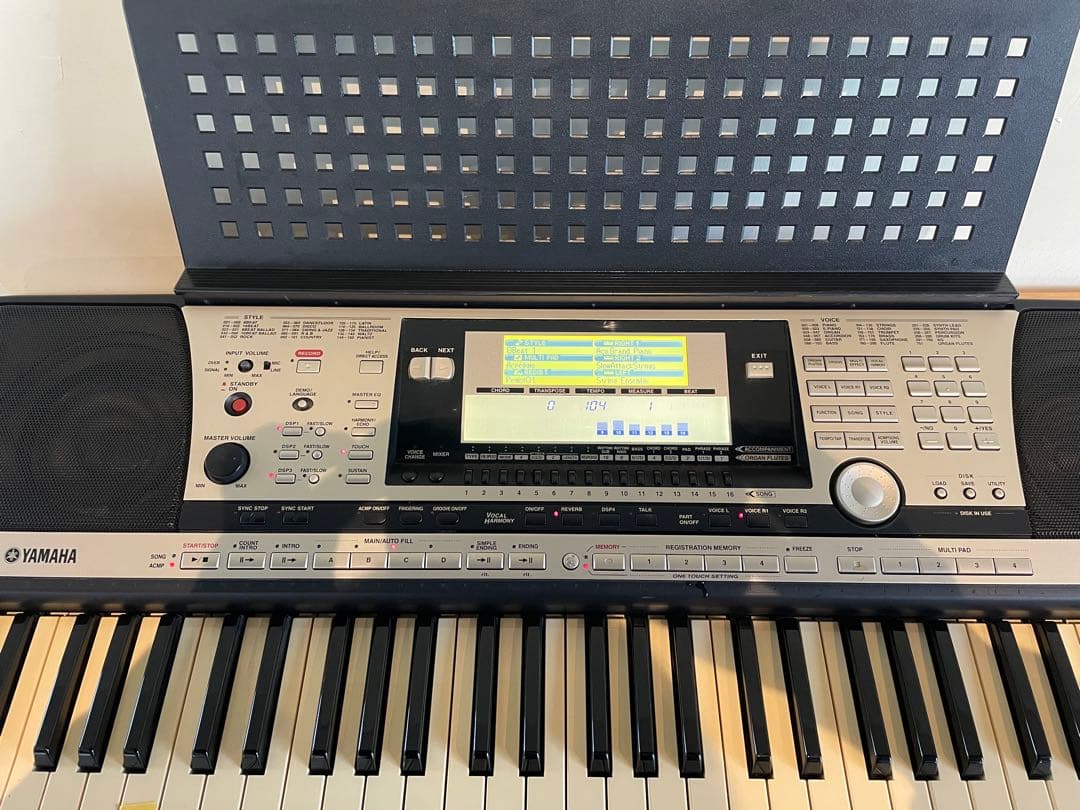 YAMAHA PSR-740シンセサイザー 61鍵盤