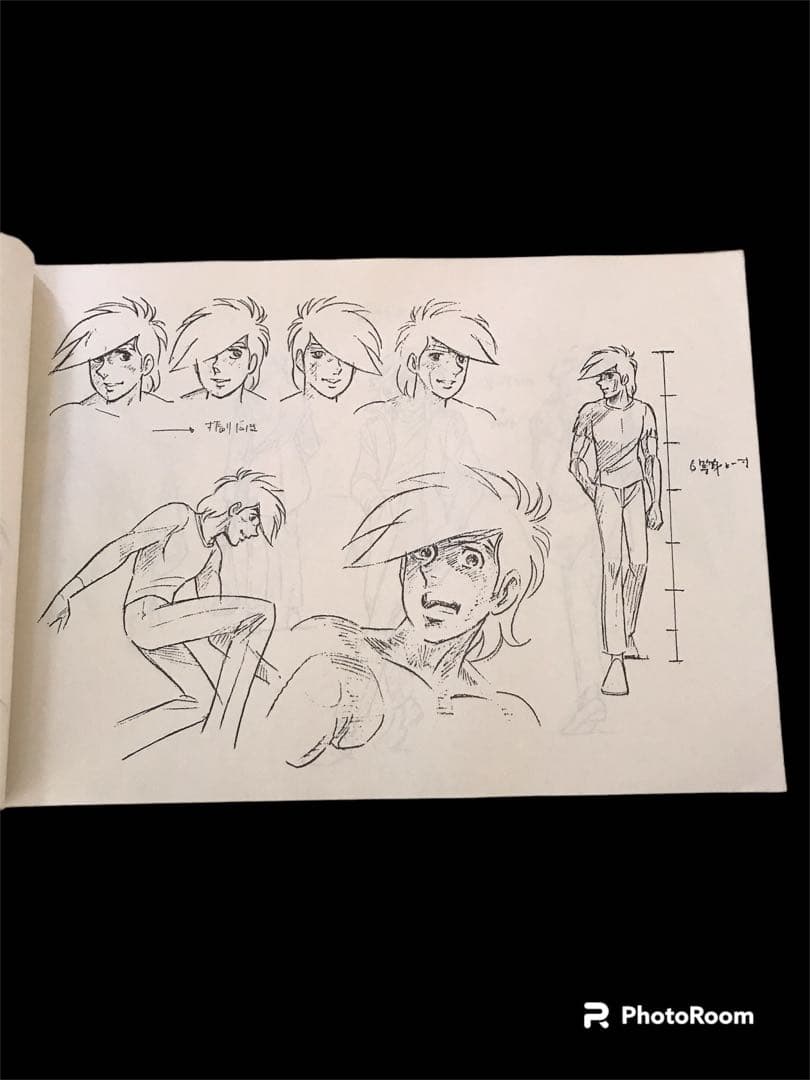 あしたのジョー2 設定資料　限定品　原画　コピー