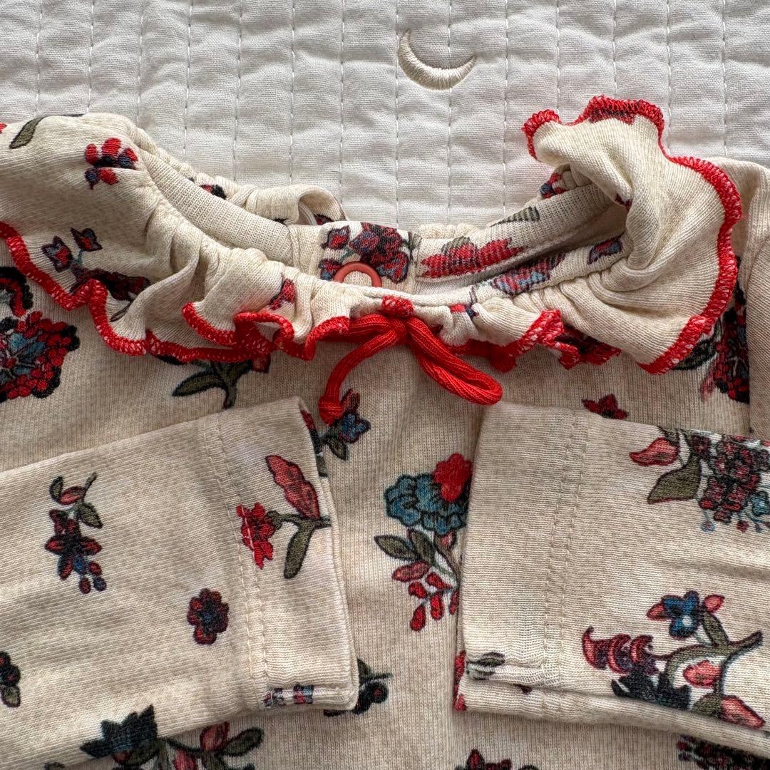 Misha&Puff 白毒花　ロンパース6-12m