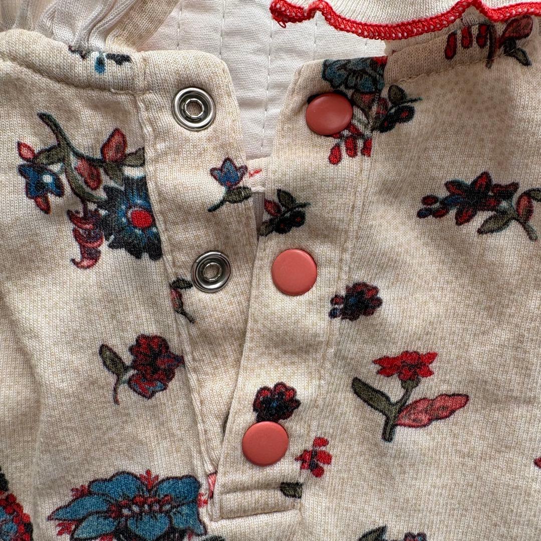 Misha&Puff 白毒花　ロンパース6-12m