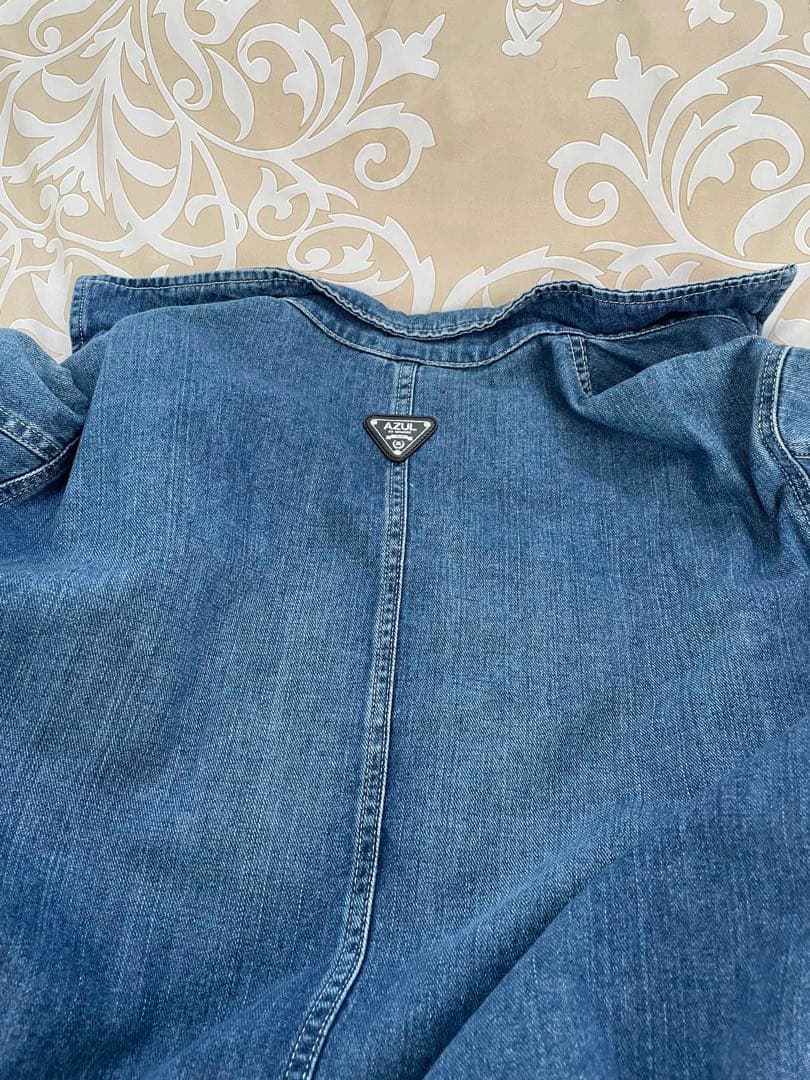 ⭐︎美品⭐︎AZUL by MOUSSY デニムオーバーオール ツナギ　フリーサイズ