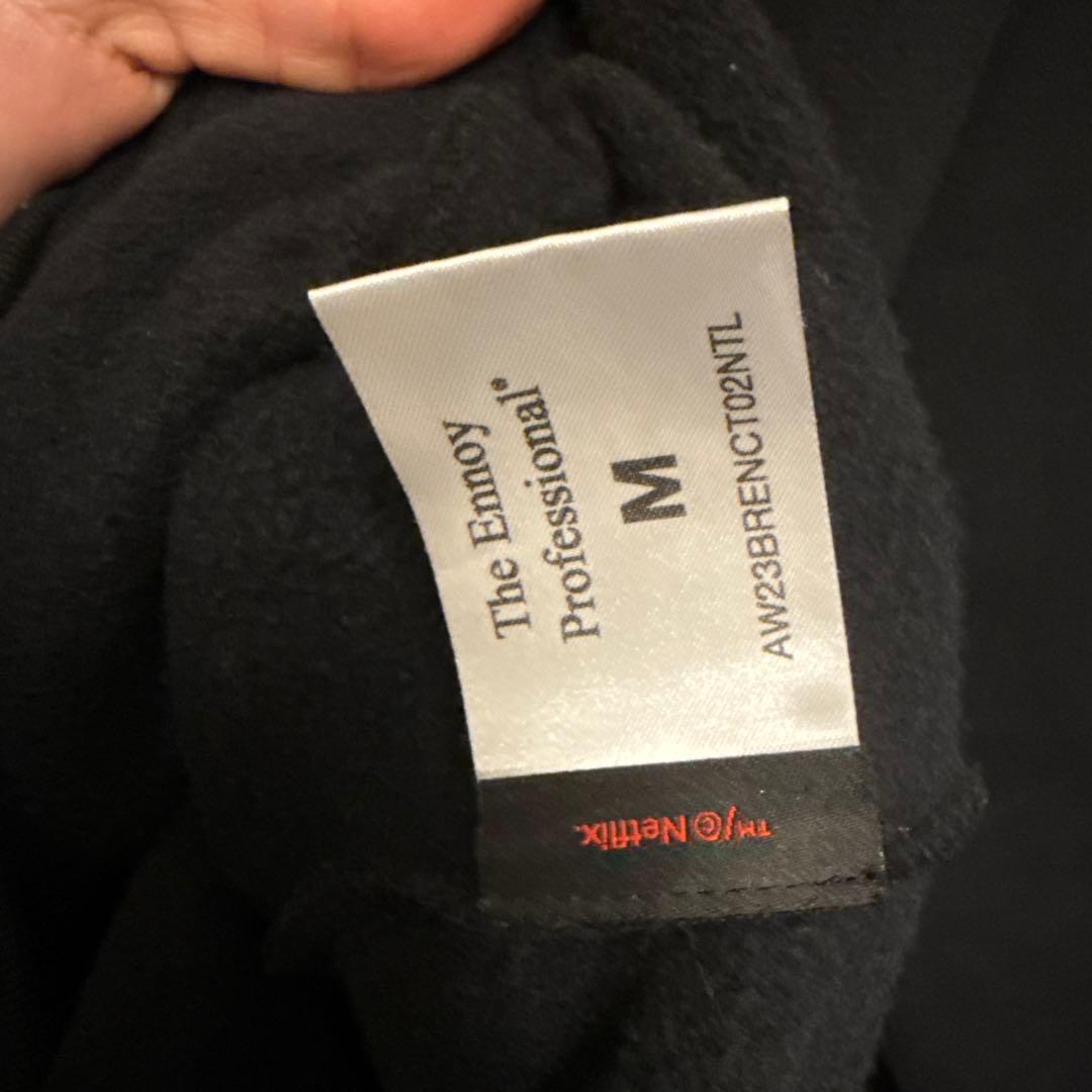 Netflix Ennoy スタイリスト私物 スウェット フーディ M