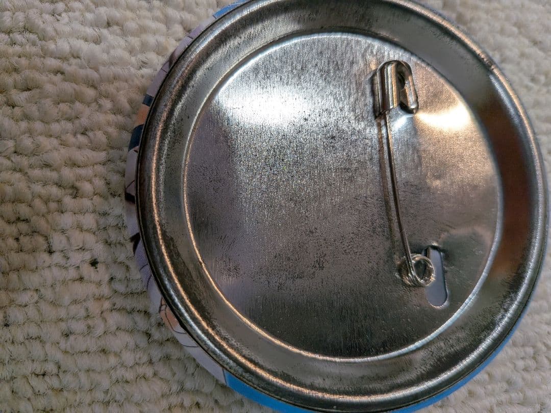 銀魂　坂田銀時　沖縄限定ジャンプステーション缶バッジ