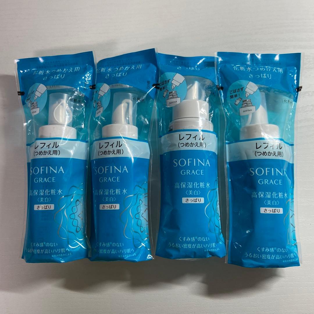 SOFINA GRACE 高保湿化粧水 さっぱり 130ml 4本セット