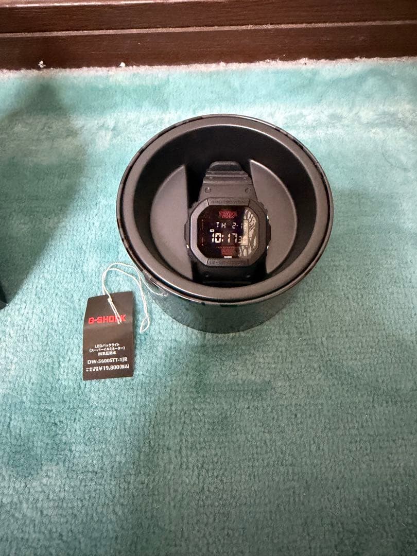 ストレンジャーシングスG-SHOCK DW-5600STT-1JR 美中古