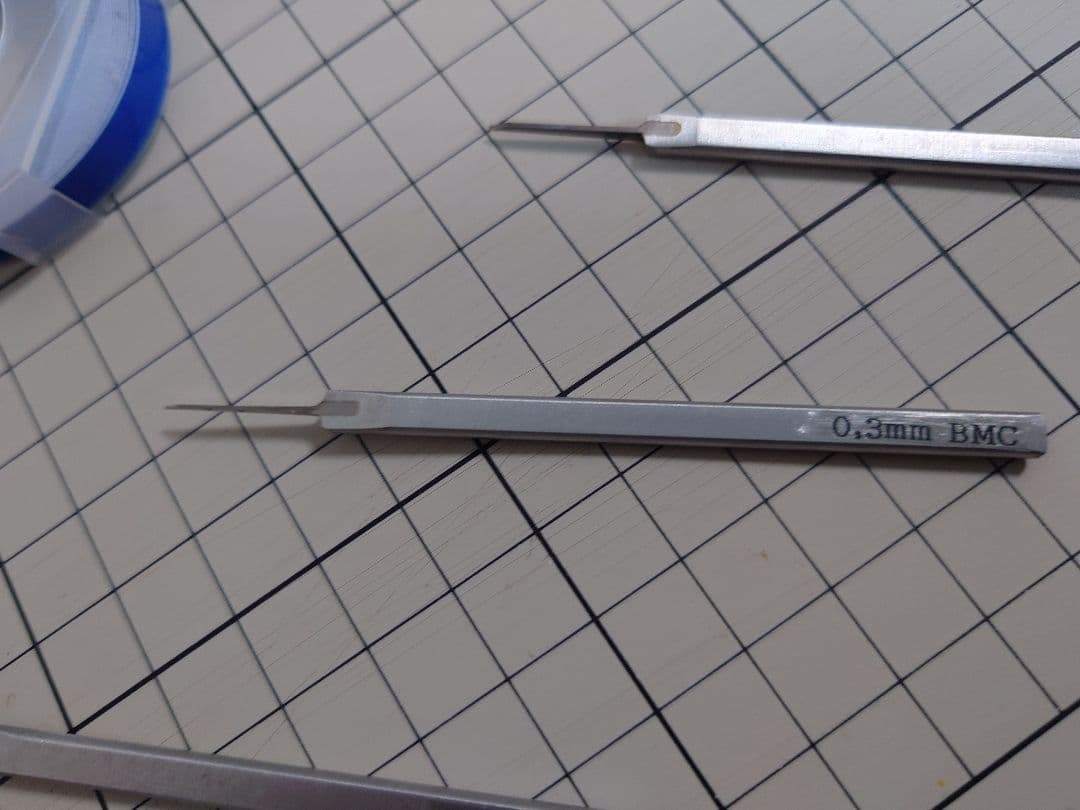 スジボリ堂　BMCタガネお試しセットおまけ付き