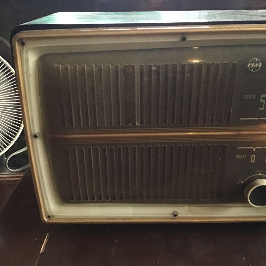 昭和レトロ　真空管ラジオ　完全オーバーホール済み　ナショナル　マジックアイ