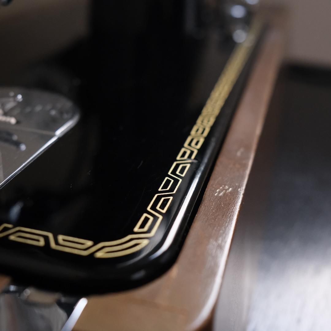 動作◎ SINGER シンガー　ミシン　191U アンティーク　ヴィンテージ