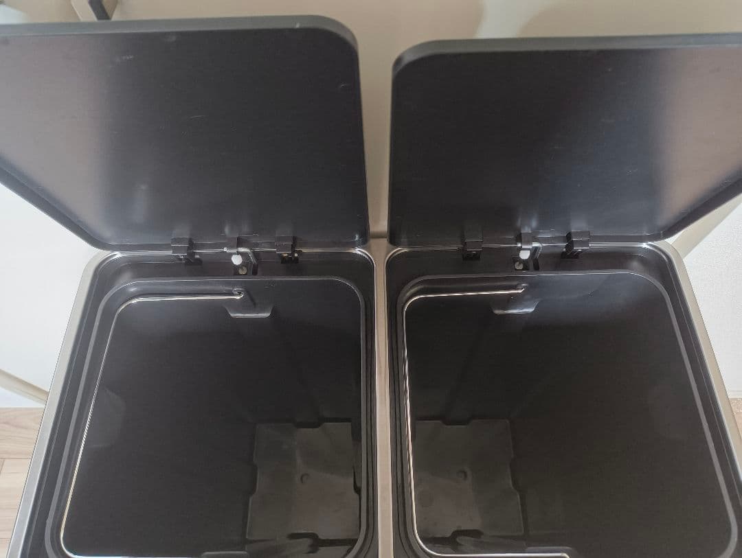 DULTON ごみ箱 2コンパートメント ビン 30L ステンレス ダルトン