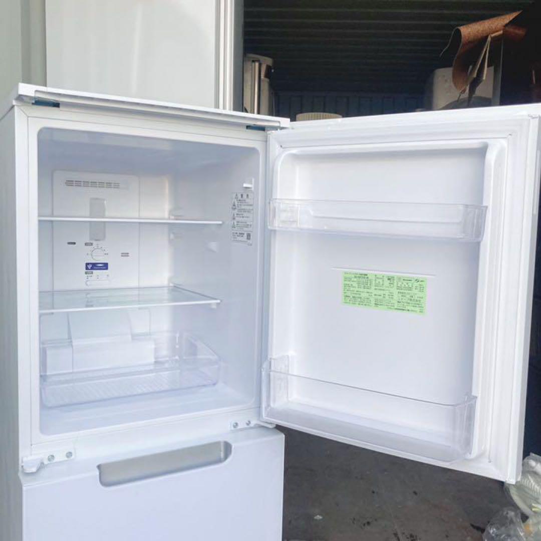 324取付無料！SHARPプラズマクラスター搭載ホワイトガラスドア冷蔵庫！洗濯機